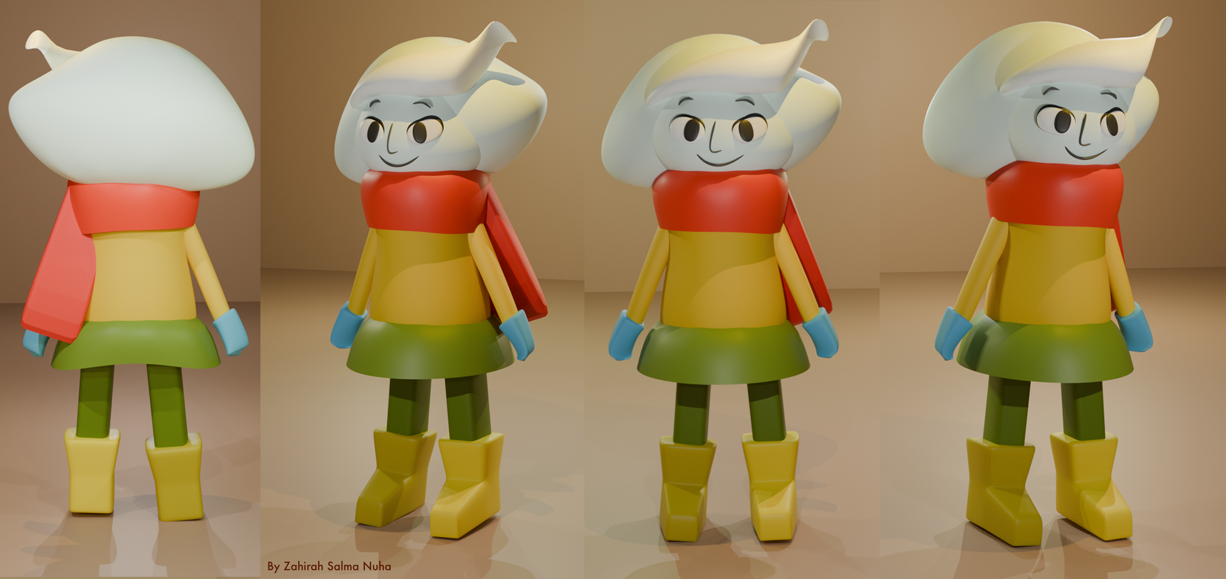 3D Animation — Zahirah Salma Nuha